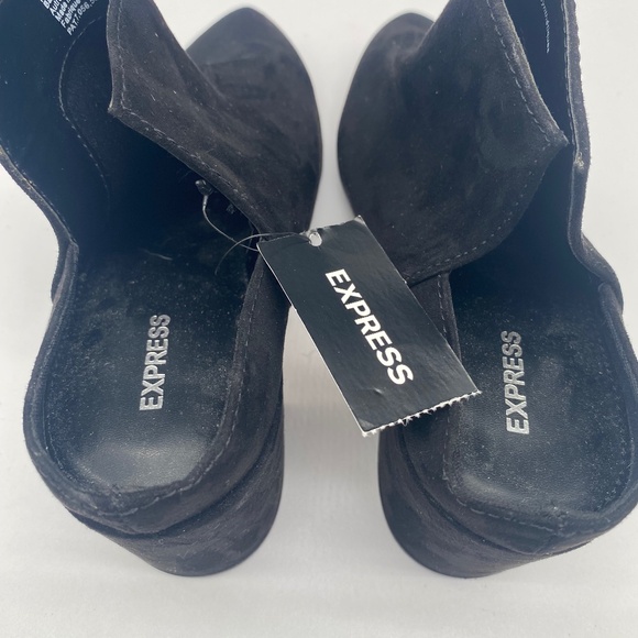 Black Suede Boots - Picture 1 of 5
